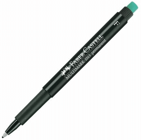 Faber-Castell multimark-kynä musta, spriiliukoinen, fine kärki