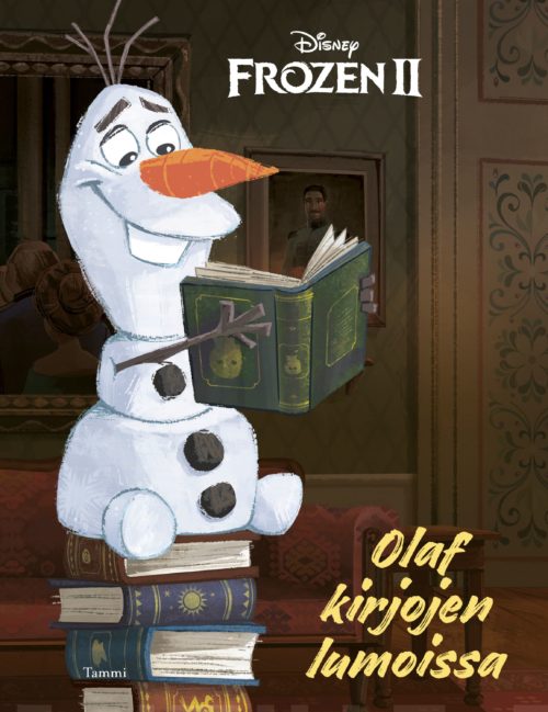 Frozen 2 Olaf kirjojen lumoissa