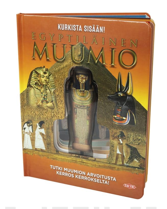 Egyptiläinen muumio : kurkista sisään! tutki muumion arvoitusta kerros kerrokselta!