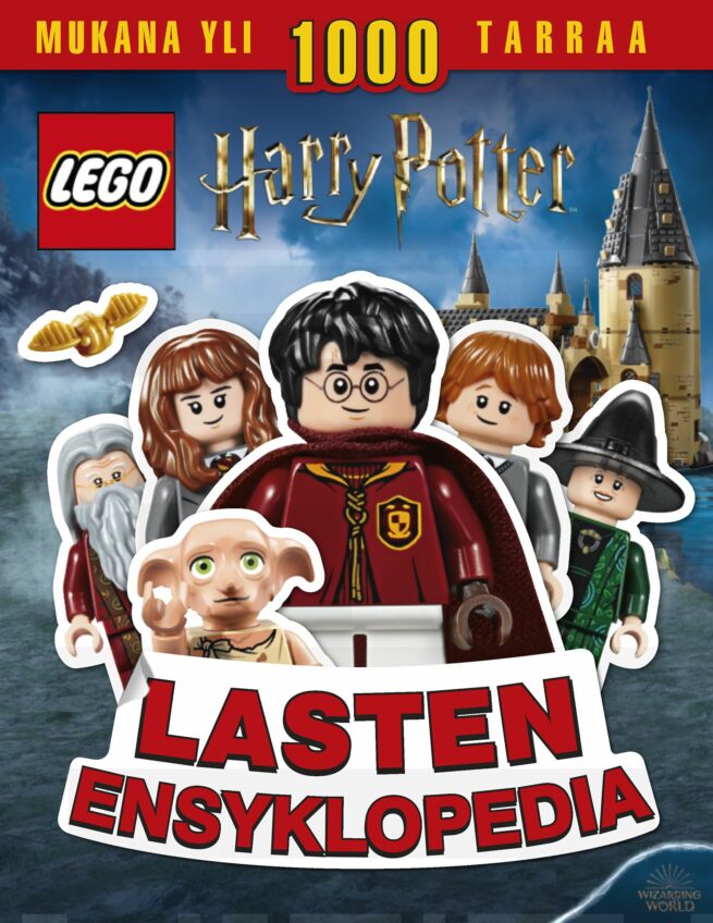 Lego Harry Potter (täytettävä kirja) : lasten ensyklopedia, 1000 tarraa