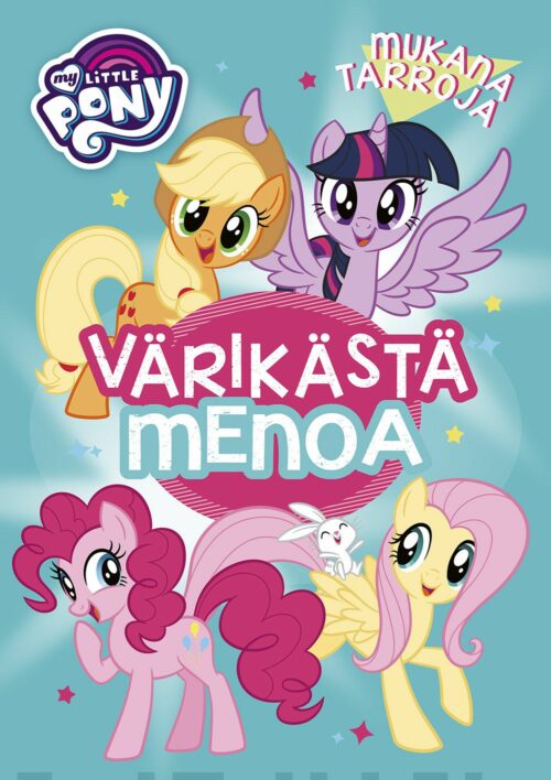 My Little Pony Värikästä menoa värityskirja (täytettävä kirja)