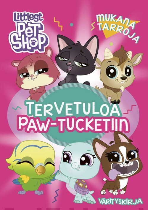 Littlest Pet Shop värityskirja (täytettävä kirja)