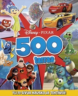 Disney Pixar 500 tarraa puuhakirja (täytettävä kirja)