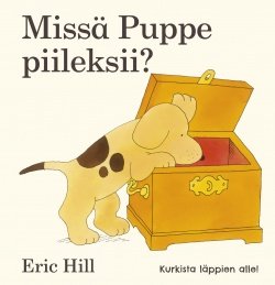 Missä puppe piileksii? – kirja ja pehmolelu