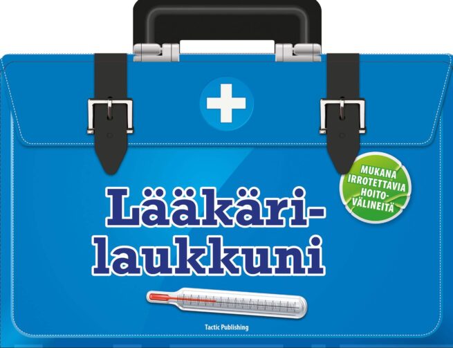 Lääkärilaukkuni : mukana irrotettavia leikkihoitovälineitä