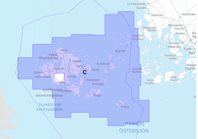 Merikarttasarja C, Ahvenanmaa / Sjökortsserie C, Åland 2015