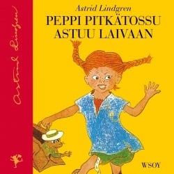 Peppi Pitkätossu astuu laivaan