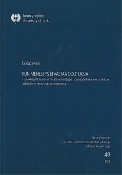 Kun menestys ei vastaa odotuksia : joukkuepalloilulajin ammattivalmentajan työoikeudellinen asema heikon urheilullisen menestyks