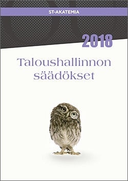 Taloushallinnon säädökset 2018