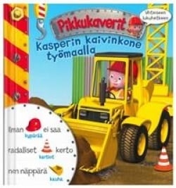 Kasperin kaivinkone työmaalla