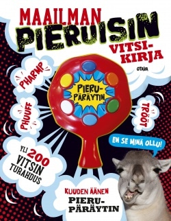 Maailman pieruisin vitsikirja (kirjassa irroitettava pierupäräytin)