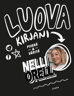 Luova kirjani (täytettävä kirja) : piirrä ja väritä