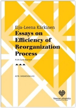 Essays on efficiency of reorganization process : a life cycle approach