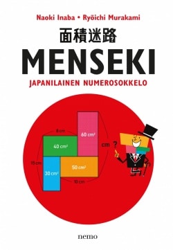 Menseki – japanilainen numerosokkelo (täytettävä kirja)