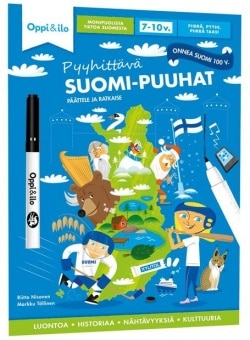 Pyyhittävä SUOMI-puuhat -puuhakirja 7-10 v