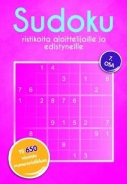 Sudoku 7 : ristikoita aloittelijoille ja edistyneille