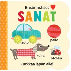 Ensimmäiset sanat : kurkkaa läpän alle!