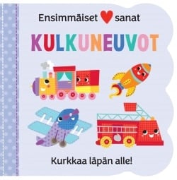 Ensimmäiset sanat – kulkuneuvot : kurkkaa läpän alle!