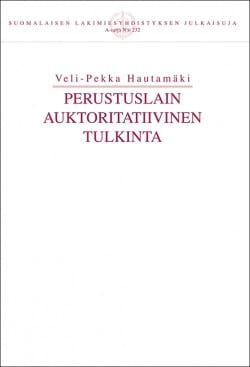 Perustuslain auktoritatiivinen tulkinta (POD)