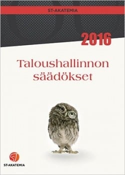 Taloushallinnon säädökset 2016