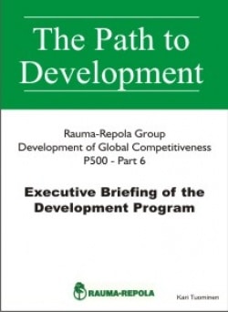 Global Competitiveness – Part 6: Executive Briefing of the Program: Rauma Oy