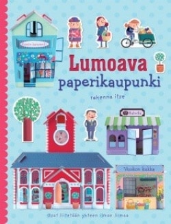 Lumoava paperikaupunki-rakenna itse