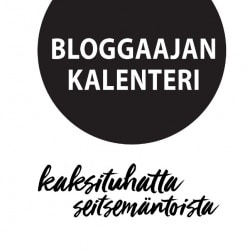 Bloggaajan kalenteri : kaksituhattaseitsemäntoista