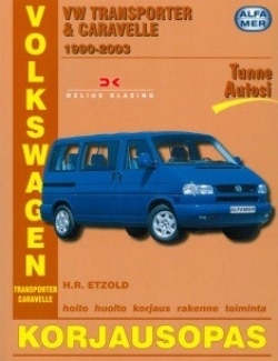 Volkswagen Transporter & Carevelle 1990-2003 bensiini- ja dieselmallit : korjausopas