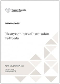 Yksityisen turvallisuusalan valvonta