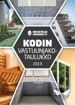 Kodin vastuunjakotaulukko 2019