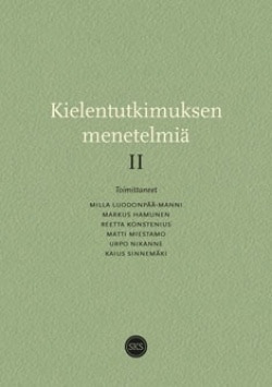 Kielentutkimuksen menetelmiä – II