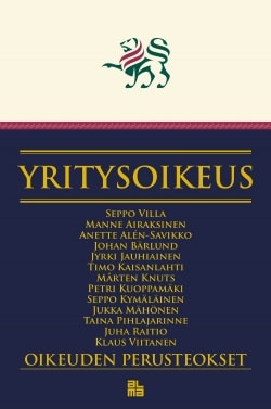 Yritysoikeus : oikeuden perusteokset