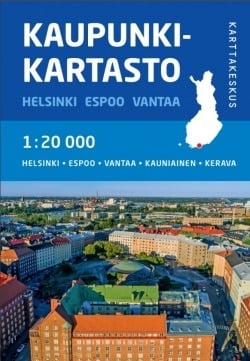 Kaupunkikartasto Helsinki, Espoo ja Vantaa