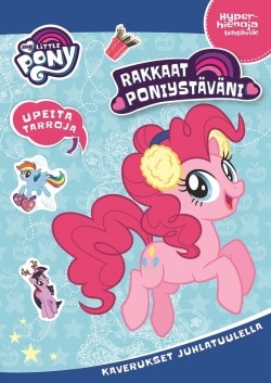 My Little Pony Rakkaat poniystäväni puuhakirja (tarra-arkki) : kaverukset juhlatuulella