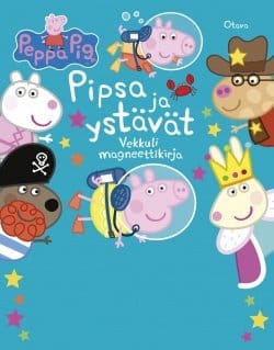 Pipsa ja ystävät (irrallisia osia) : vekkuli magneettikirja