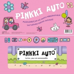 Pinkki auto (taiteltava kirja) : menopelit