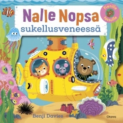 Nalle Nopsa sukellusveneessä (liikuteltavia kuvia)