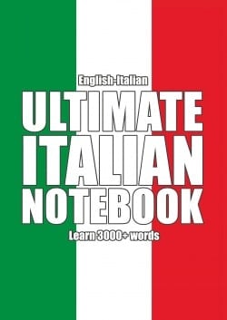 Ultimate italian notebook (75 sivua muistiinpanotilaa)