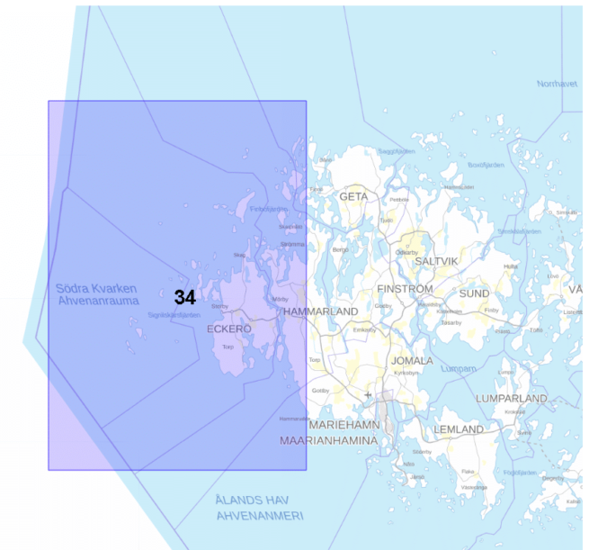 Rannikkokartta 34, Eckerö