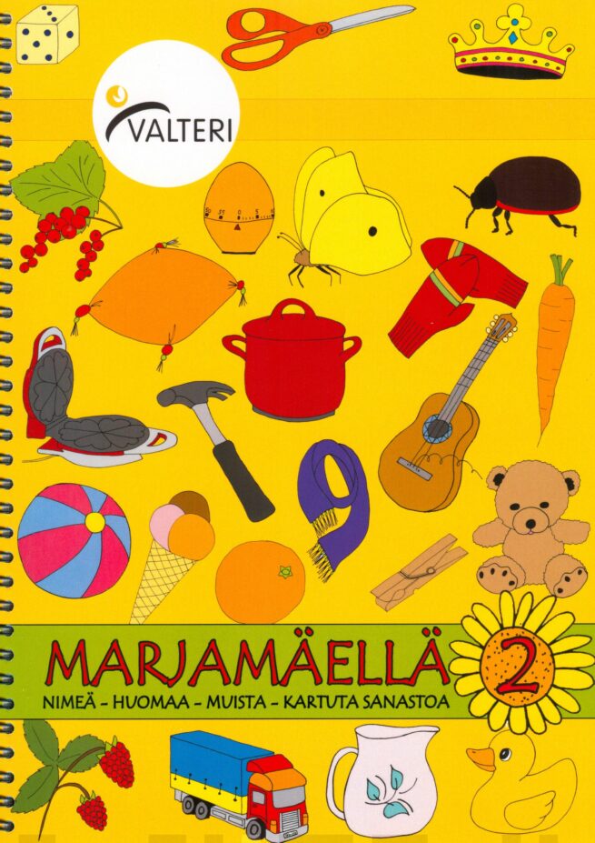 Marjamäellä 2 (+nimeämisarkit) : Nimeä, huomaa, muista - kartuta sanastoa