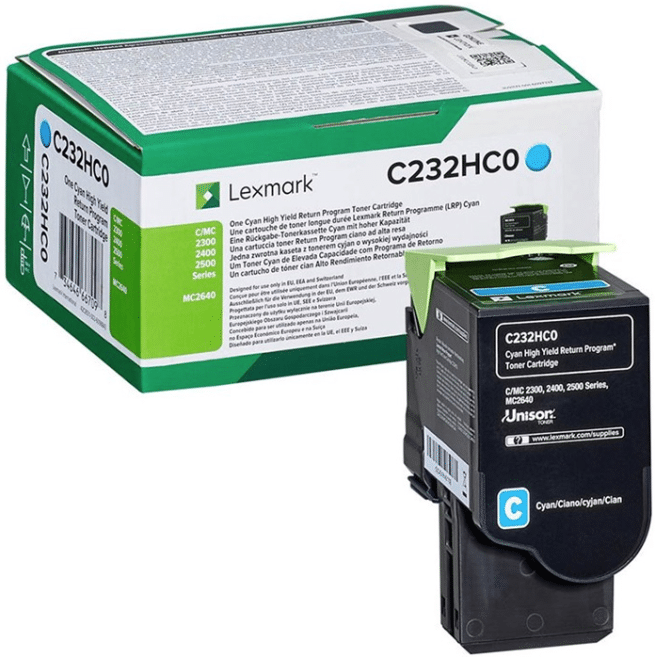 Lexmark C232HC0 cyan värilaserkasetti