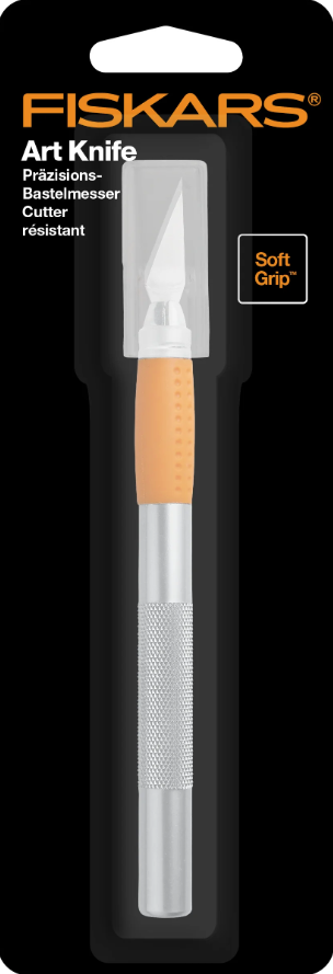 Fiskars 6711 askarteluveitsi, softgrip kädensija Fiskars 6711 askarteluveitsi, softgrip kädensija Suomen vanhin kirjakauppa - Vuodesta 1899