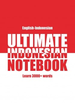 Ultimate indonesian notebook (täytettävä kirja)