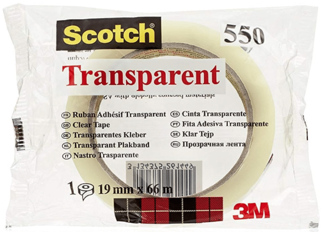 Scotch 550 yleisteippi, 19 mm