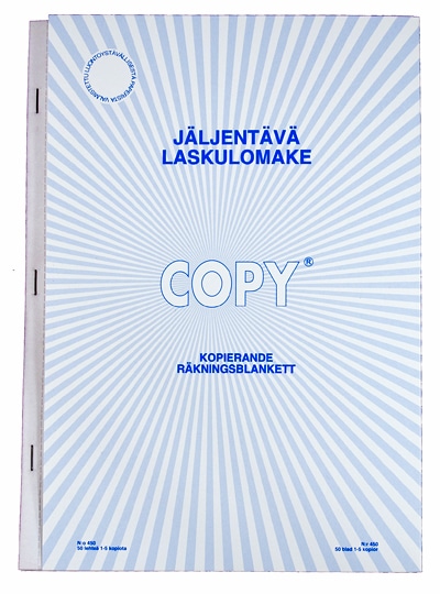 Copy laskulomake 450 A4