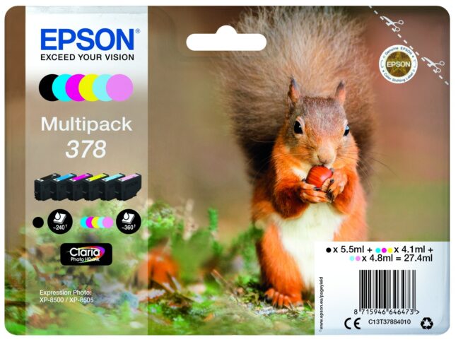 Epson 378 multipack