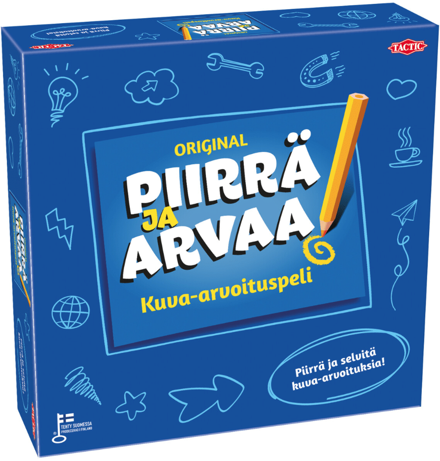 Piirrä ja arvaa kuva-arvoituspeli