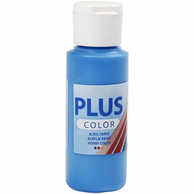 Plus Color askartelumaali 60 ml, perussininen