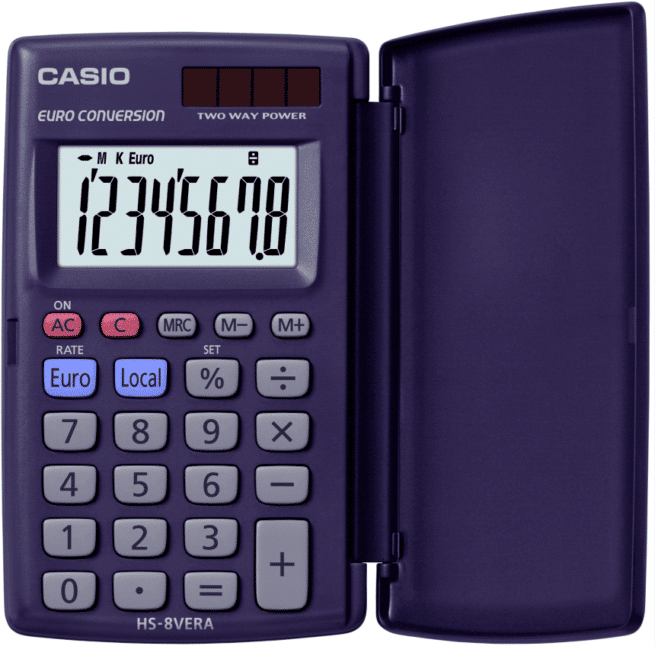 Casio HS-8VERA taskulaskin