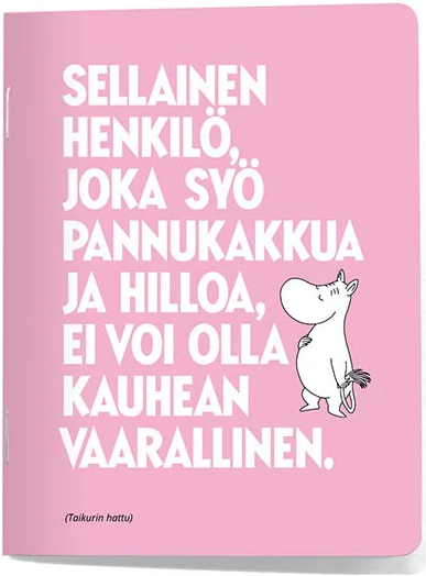 Muumi muistivihko pannukakku Muumi muistivihko pannukakku Suomen vanhin kirjakauppa - Vuodesta 1899